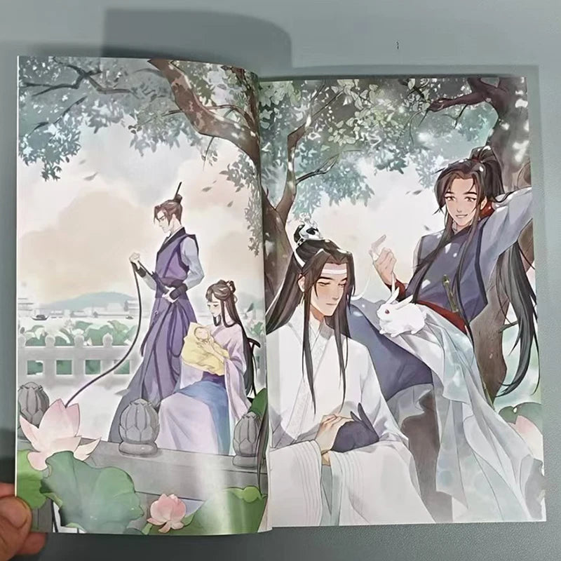 Volume 1-5 English comic book grandmaster of demonie cultivation Dan Mei fantasy novel MO DAO ZU SHI libros de manga  books