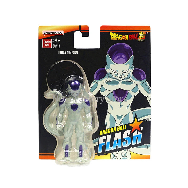 Original Bandai Dragon Ball Anime Figures FLASH Black Zamasu Goku Vegeta Frieza Broly Action Figurine Suuper Saiyan Model Toys