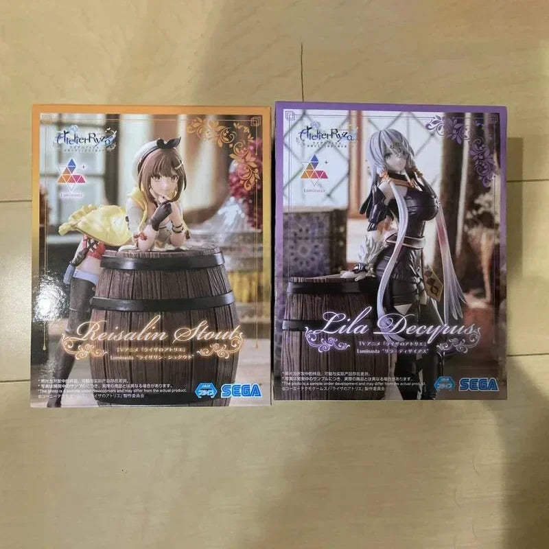 In Stock SEGA Luminasta Reisalin Stout Lila Decyrus PVC Anime Action Figures Model Collection Toy Gift