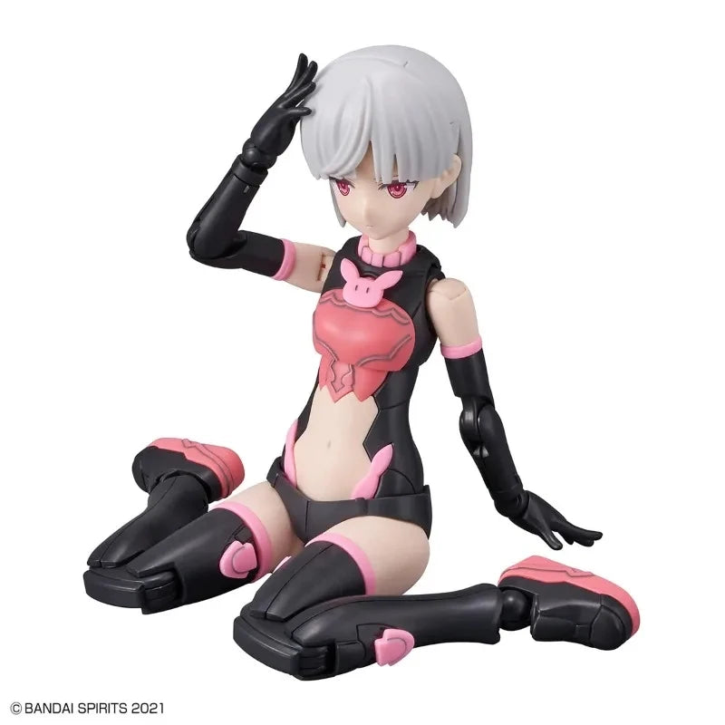 Bandai Original Genuine 30 Minutes Sisters Yufia Eliene Stipla Laranel Siana Farina Neverlia Rishetta Palyton Models Toy Figures