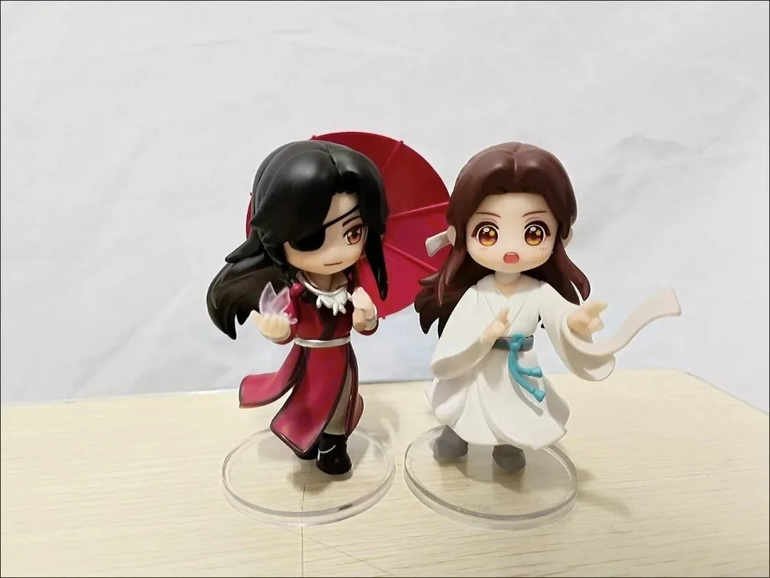 Genuine Heavenly Official Blessing Xie Lian Hua Chneg San Lang Lucky To Meet You Series Action Figures Model Anime Toys Gift