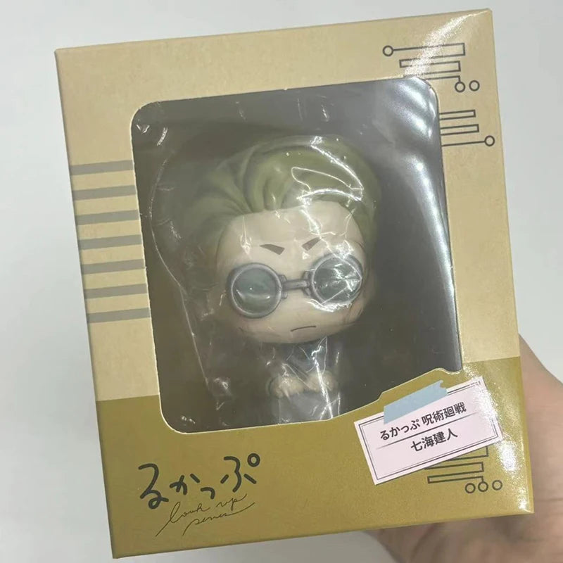 10cm Anime Jujutsu Kaisen Lookup Figures Nanami Kento Figure Sitting Doll Sukuna Figurine Q Version PVC Cute Desktop Decor Toys