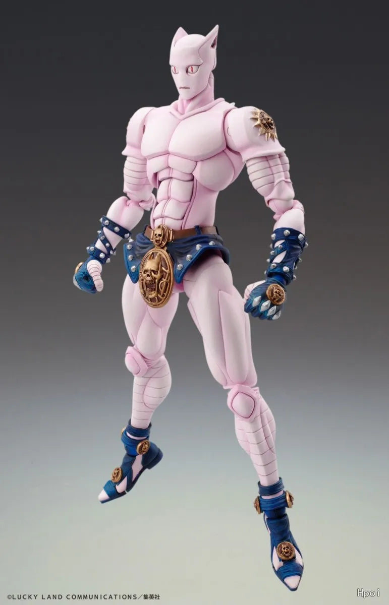 Anime Jojo Bizzare Adventure Figure Jotaro Kujo Star Platinum Kujo Jotaro Group Josuke Higashikata Killer Queen Second Figures