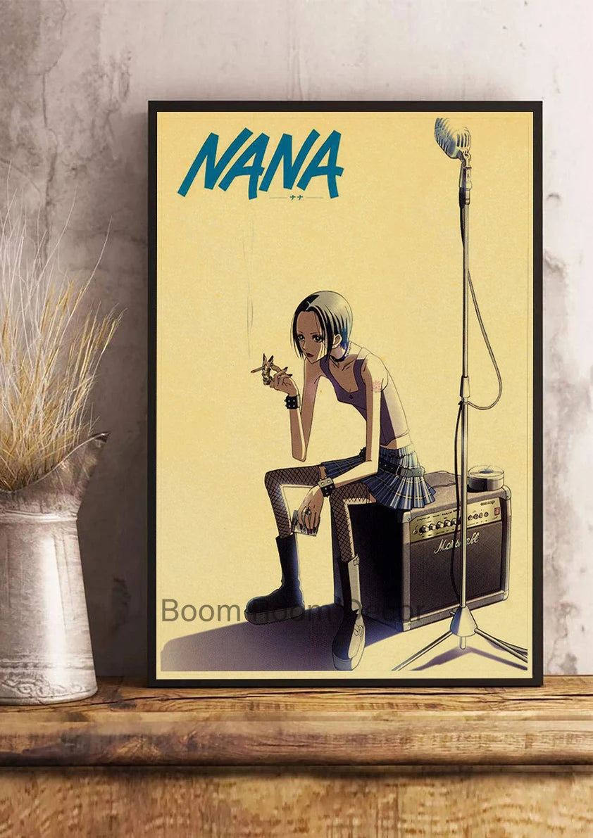 NANA Retro Kraft Poster
