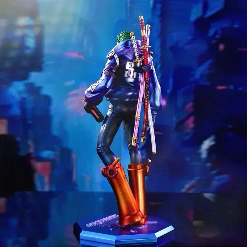 Cyberpunk Zoro Figure