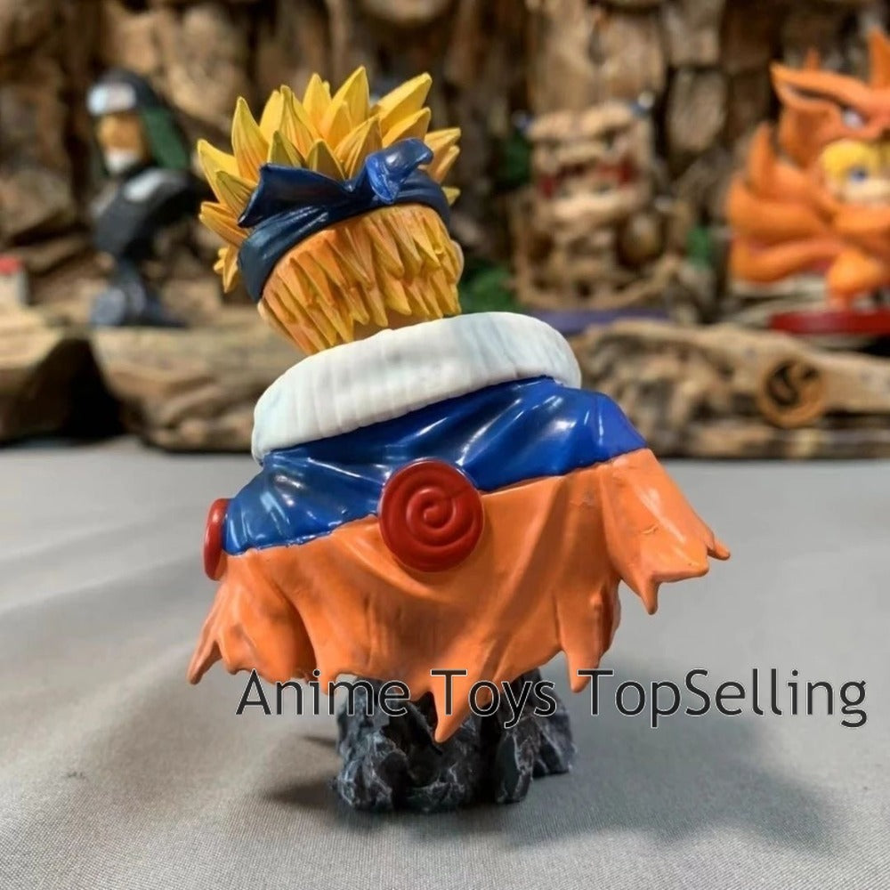10cm NARUTO Figurine Young Uzumaki Naruto Figure Statue Model Collectible Toys Gifts