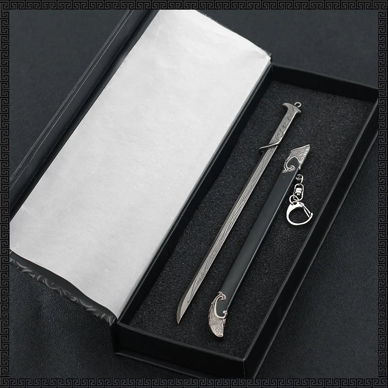 Thranduil's Sword Replica - 22cm/8.66in Sword Zinc Alloy Model, Non-Sharp, with Sheath, Ideal for Gifting, or Desk Display