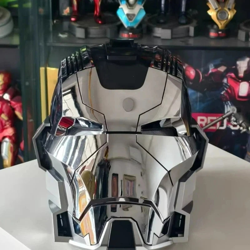 1:1 Iron Man Mk50 Mk17helmet Wearable Voice-Activated Deformation Helmet Around Marvel Animation Derivatives Model Toy Gift