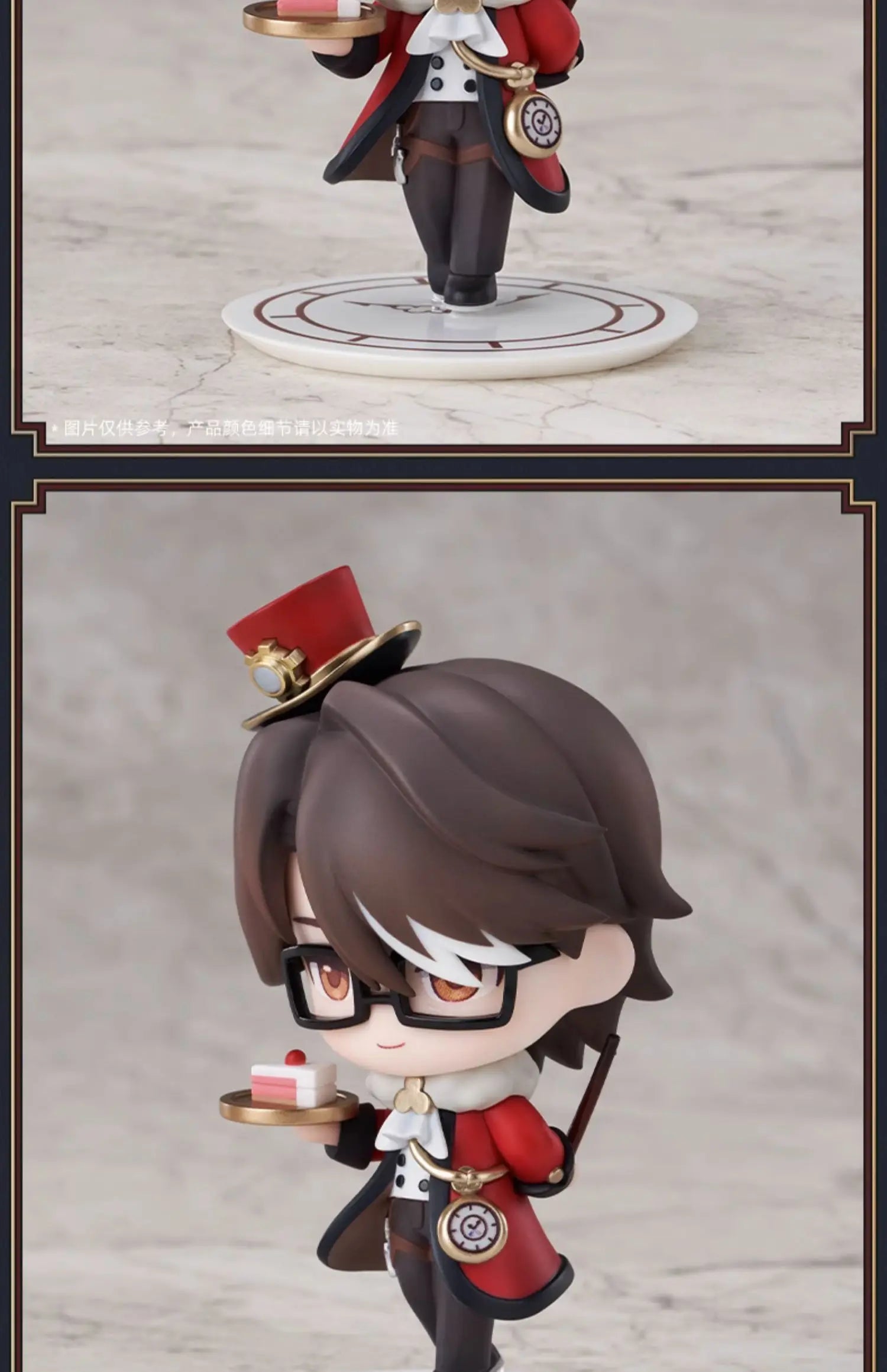 original Honkai Star Rail Peripherals Figures toys March 7th Dan Heng Himeko Train welcome tea party Brand New Genuine gift