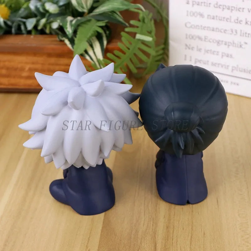 10cm Jujutsu Kaisen Action Figure Look Up Satoru Gojo Geto Suguru Figures Model Toys Q Version Anime LK Figurine PVC Collection