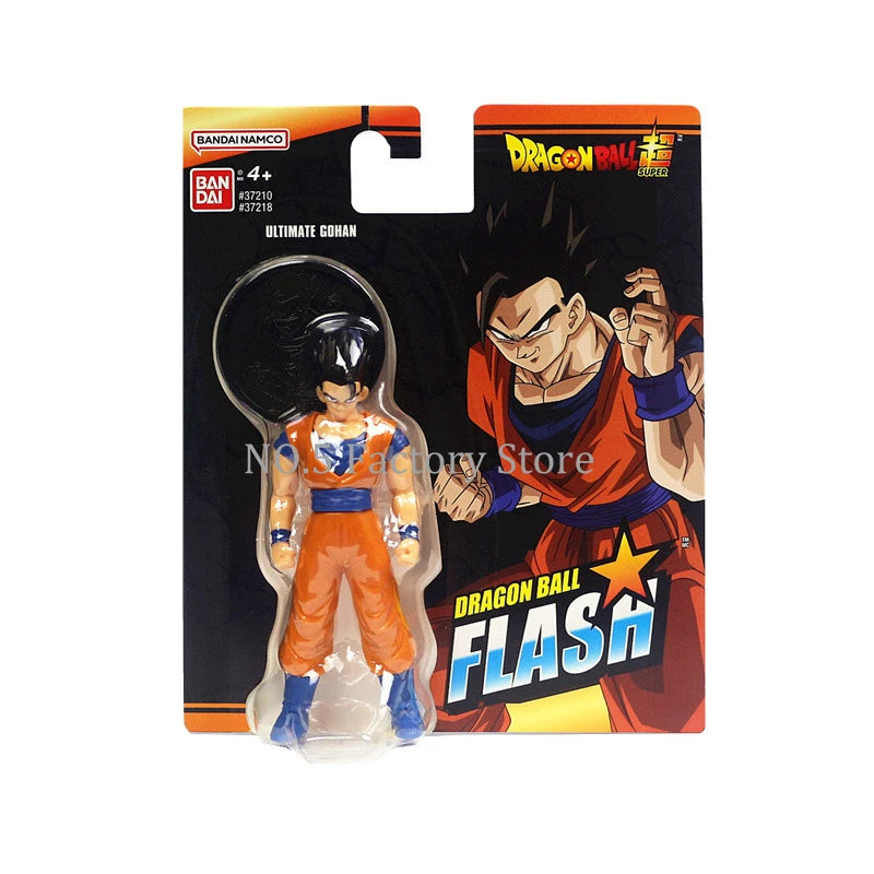 Original Bandai Dragon Ball Anime Figures FLASH Black Zamasu Goku Vegeta Frieza Broly Action Figurine Suuper Saiyan Model Toys