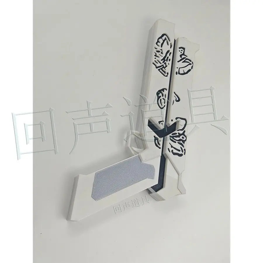 Anime Game Library Of Ruina Cosplay Prop Ruina Gun Prop PVC White Black Colour Lobotomy Corporation Props Women Men Halloween