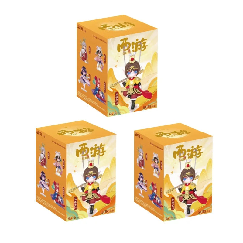 Robotime Rolife Suri Journey to the West Series Blind Box Action Figures Doll Toys Surprise Box Lady Toys - SIXX0