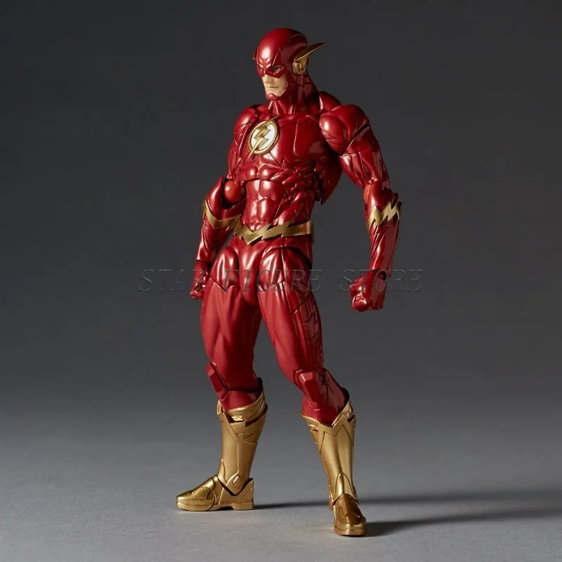 Amazing Yamaguchi Flash Spider-man Action Figure PVC Movable Collectible Toys Revoltech Black Panther Flashpoint Figures Model