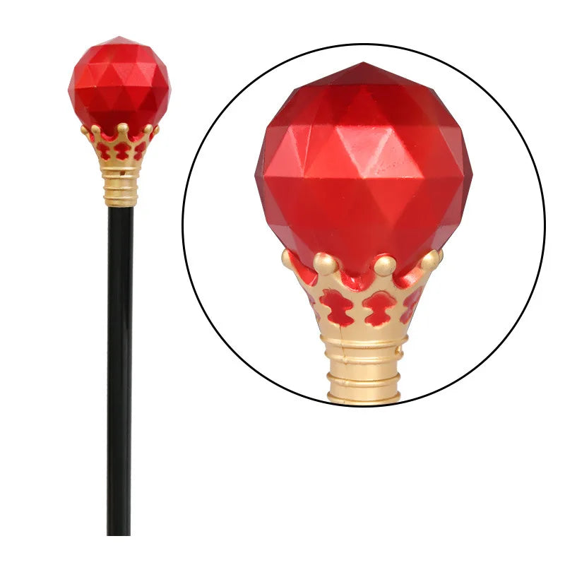 King's Scepter Cosplay Prop Halloween Performance Product Princess Prince Plastic Cane Toy
