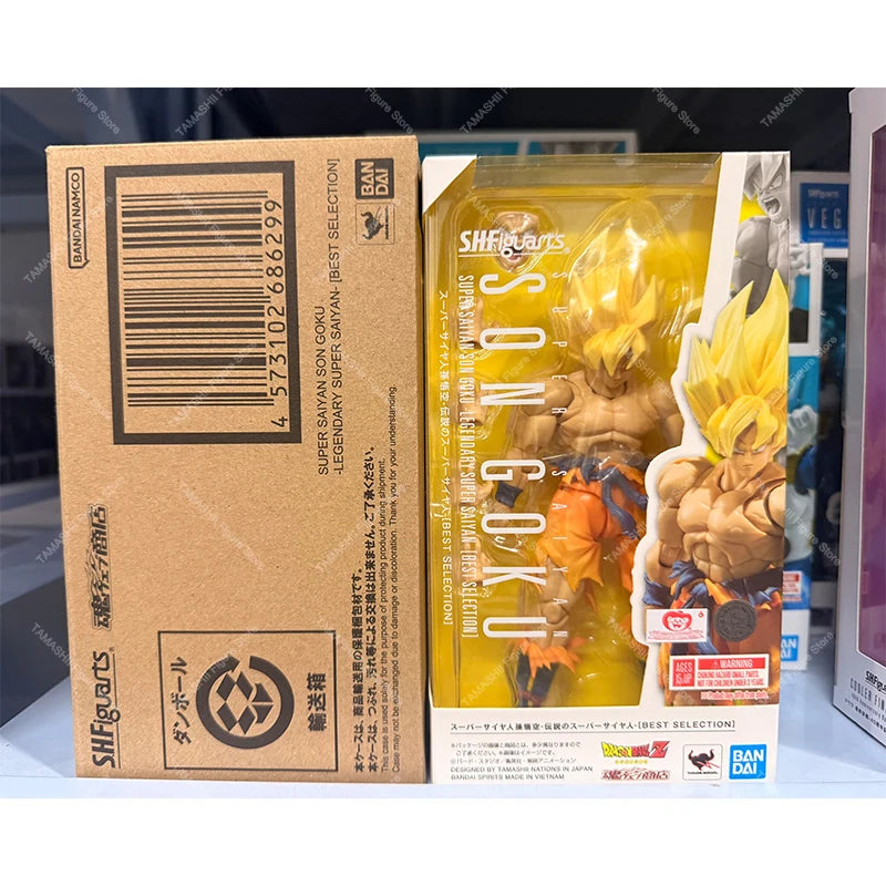 100%Original BANDAI S.H.Figuarts Son Gohan Vegeta Android 16  Frieza Turles Dodoria Dragon Ball Z Action Figures Model Toys