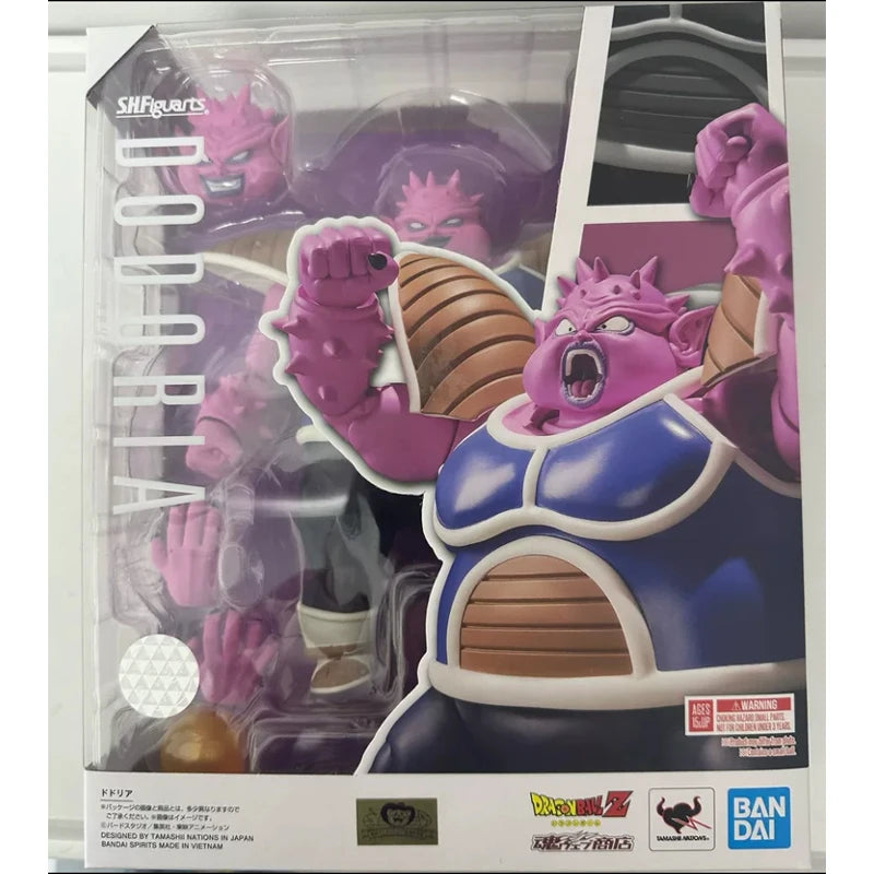 100%Original BANDAI S.H.Figuarts Son Gohan Vegeta Android 16  Frieza Turles Dodoria Dragon Ball Z Action Figures Model Toys