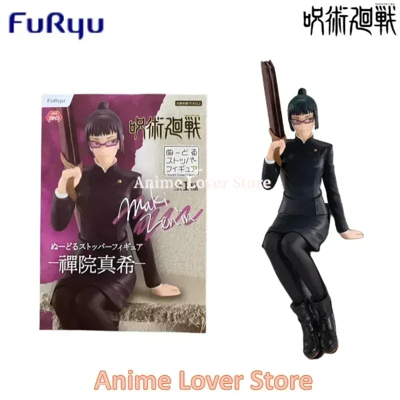 FURYU Original Jujutsu Kaisen Satoru Gojo Nanami Kento Itadori Yuji Fushiguro Megumi Kugisaki Nobara Noodle Stopper Figures