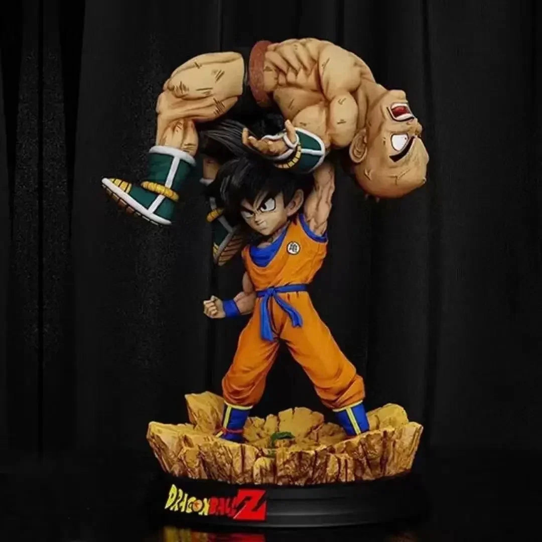23cm Anime Dragon Ball Z Son Goku Nappa Piccolo Figures Pvc Gk Statue Action Figures Toys For Kids Collector Super Saiyan Gift