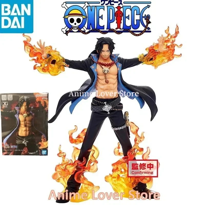 Bandai Banpresto Original One Piece DXF SPECIAL Luffy Ace Zoro Edward Newgate Dracule Mihawk Anime Figures Toys