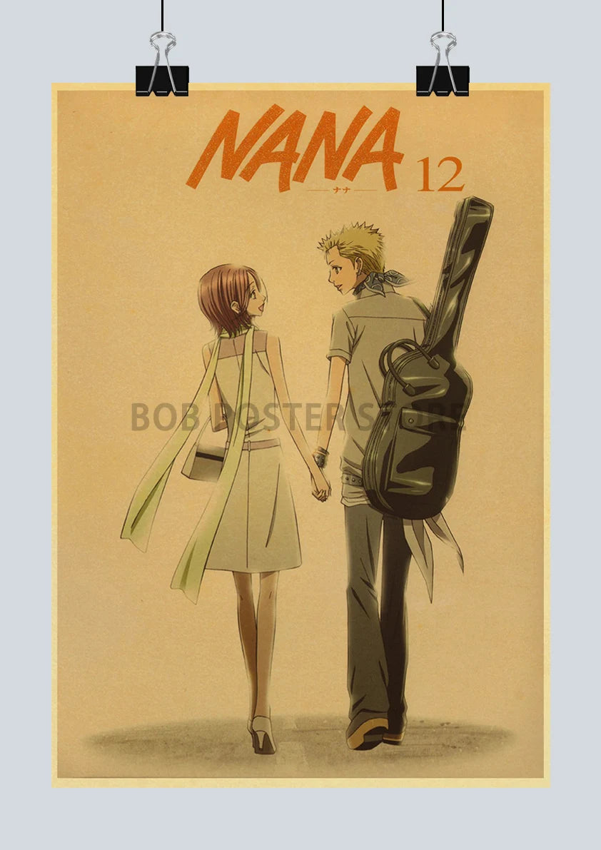NANA Retro Kraft Paper Poster