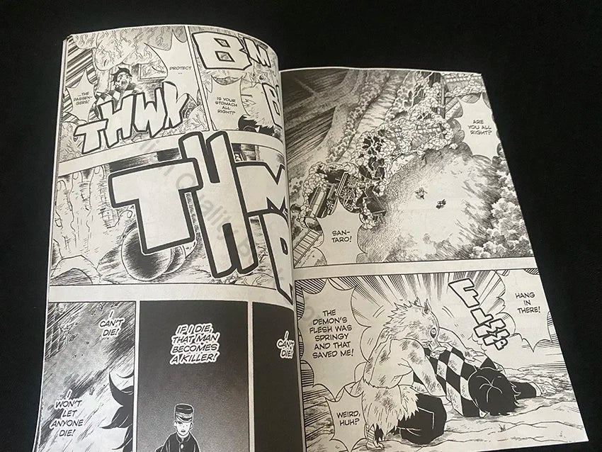 1 Book Japanese Anime Demon Slayer Kimetsu No Vol 8 Youth Manga Book English Comic Book Set Livre