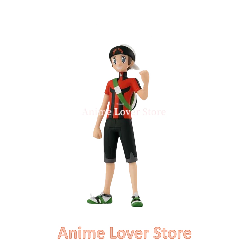 Bandai Original Scale World POKEMON Hoenn Region May Brendan Treecko Torchic Mudkip Blaziken Anime Figures Toys