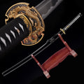 Gold Dragon Katanas 1045 Blade Real Chinese Swords Handmade Full Tang 41 Inch Cosplay Catana Decoration Swords