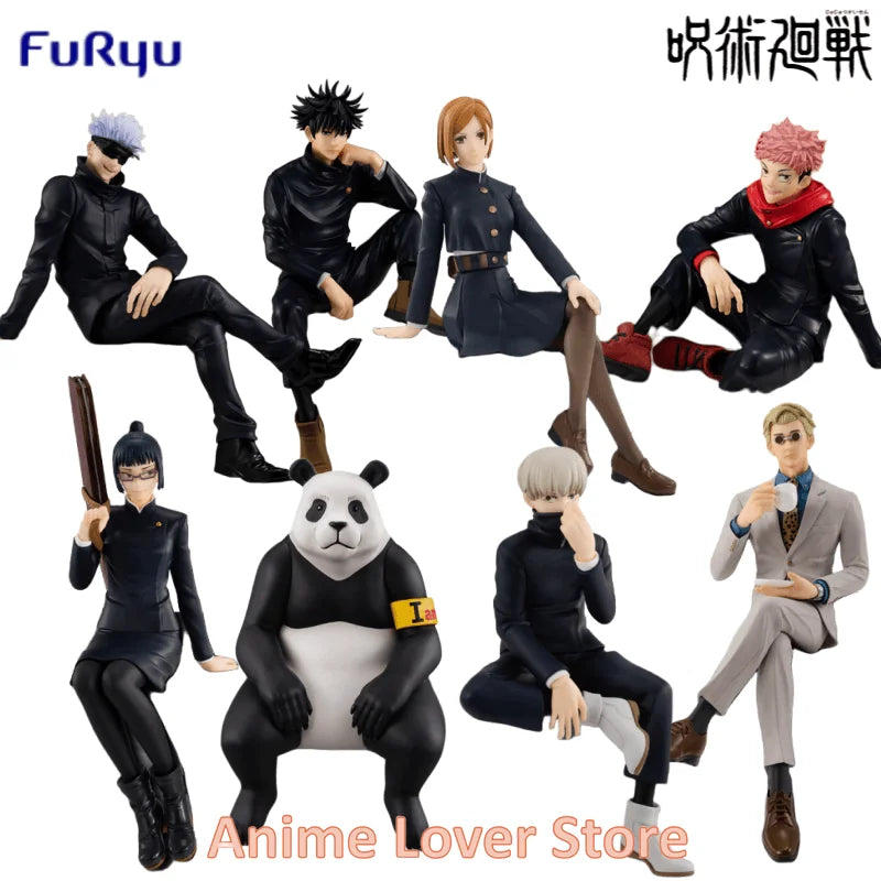 FURYU Original Jujutsu Kaisen Satoru Gojo Nanami Kento Itadori Yuji Fushiguro Megumi Kugisaki Nobara Noodle Stopper Figures