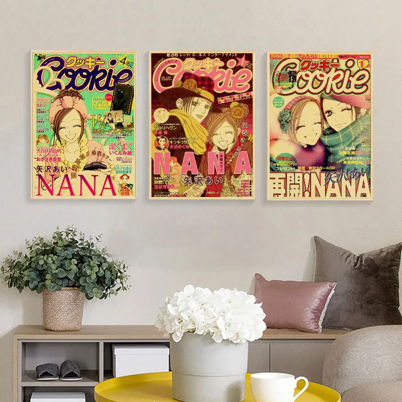 NANA Retro Kraft Poster