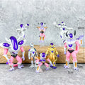 8pcs/Set Dragon Ball Z Frieza Figure Freezer Third Form Figurine PVC Action Figures Collection Model Toys Gifts