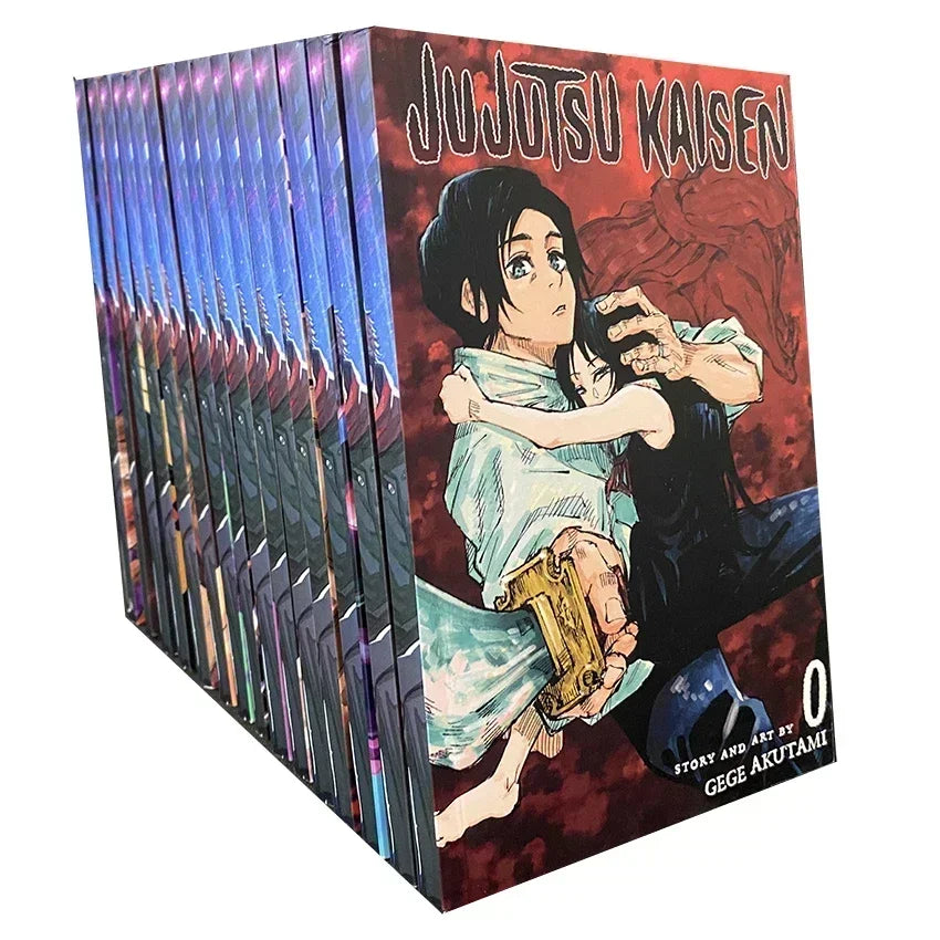 Anime Jujutsu Kaisen Japan Youth Teens Fantasy Science Mystery Suspense English Version Manga Comic Book