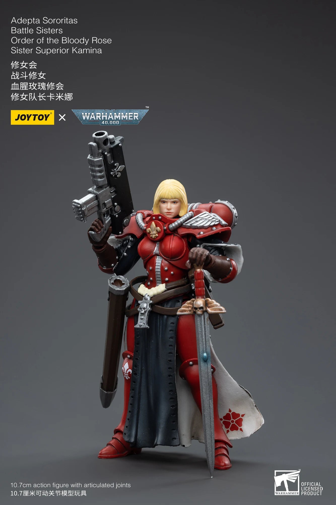 JOYTOY 1/18 Action Figure 40K The Horus Heresy Battle Sister Figures And Mechas Anime Military Model
