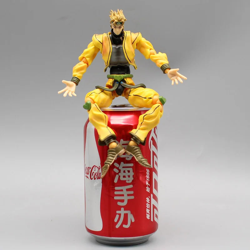 Anime JoJo's Bizarre Adventure Figures Star Platinum Kujo Jotaro Action Figure Collection Jonathan Joestar Dio Brando Model Toys
