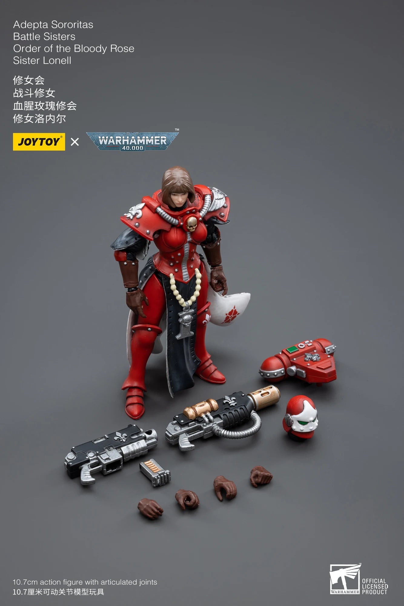 JOYTOY 1/18 Action Figure 40K The Horus Heresy Battle Sister Figures And Mechas Anime Military Model