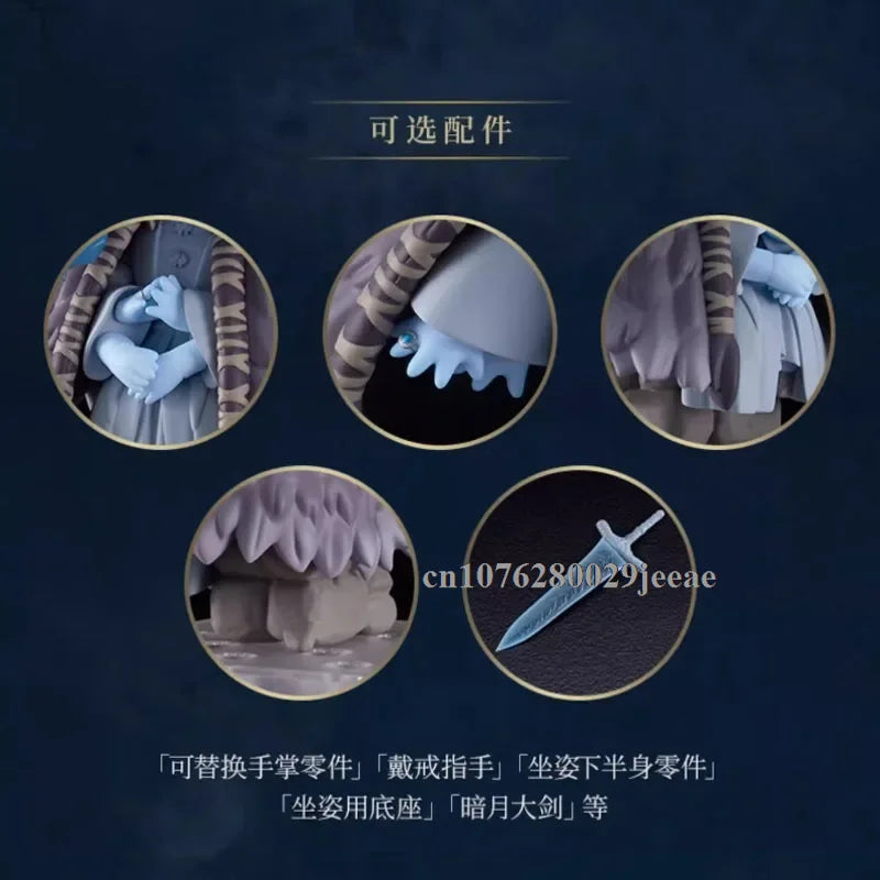 Elden Ring Lunar Princess Ranni Blue Hat 2353 Figure Joints Movable Anime Action Figures Model Toys For Boys Girls Birthday Gift