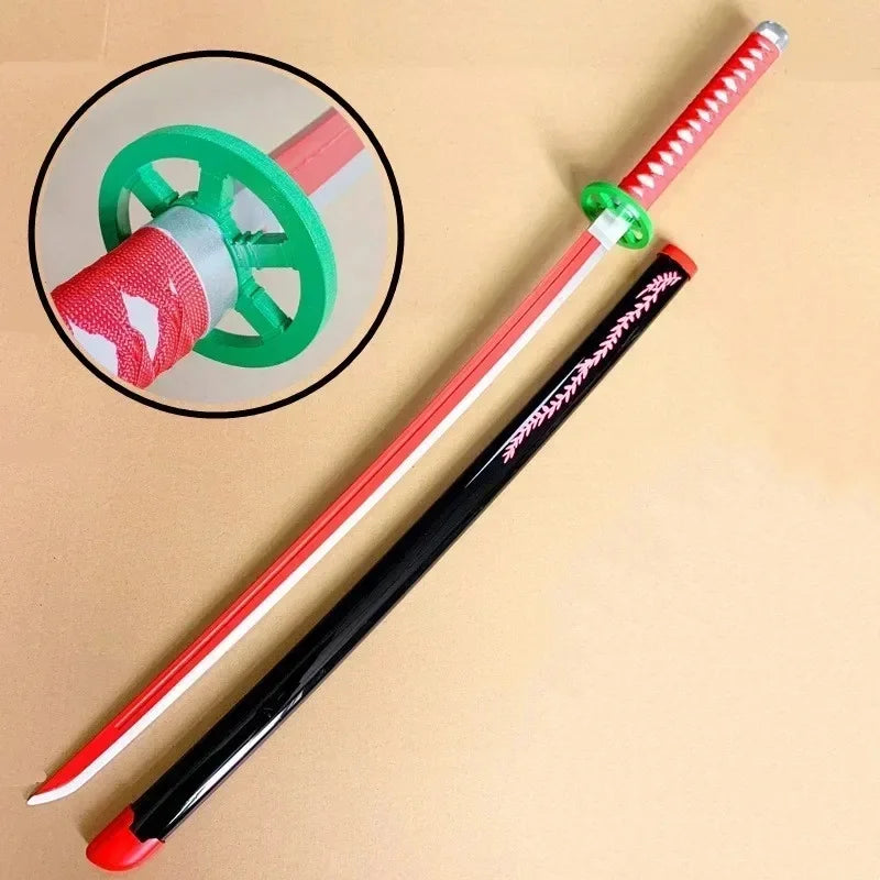 104cm Large Katana Schwert Wood Blade Sword Anime Cosplay Prop Ninja Knife Real Size Japanese Katana Original Samurai Sabre Gift