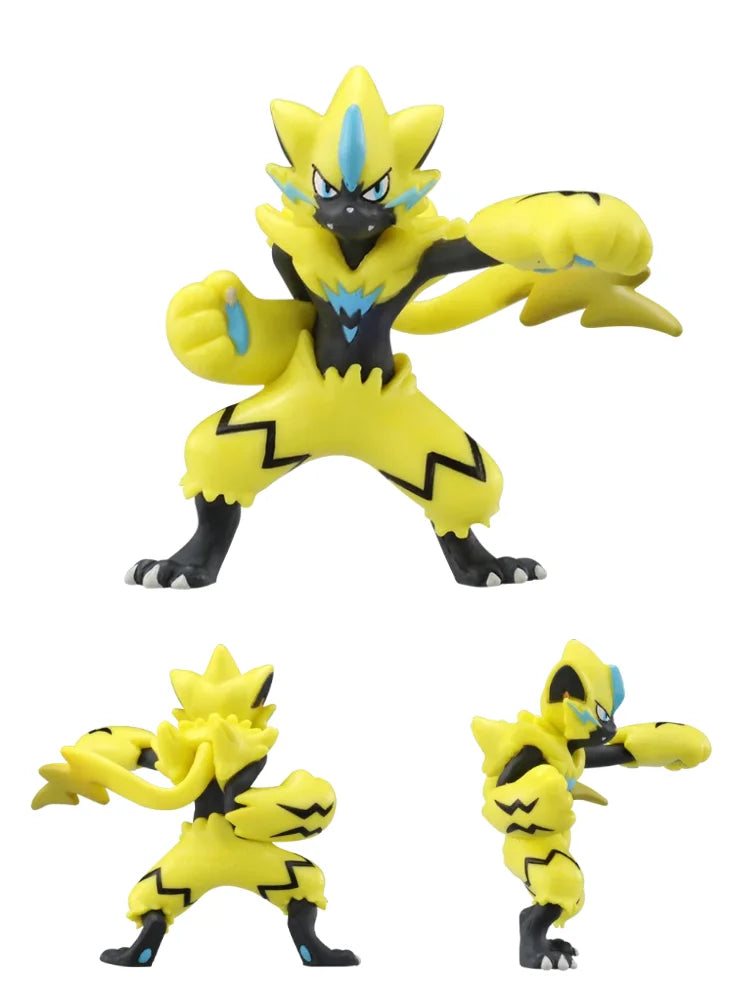 TOMY WCT Super Cute Pokemon Figures Kawaii Pikachu Piplup Vulpix Meowth Cubone Marshadow Axew Keldeo Mini 4cm Children toys