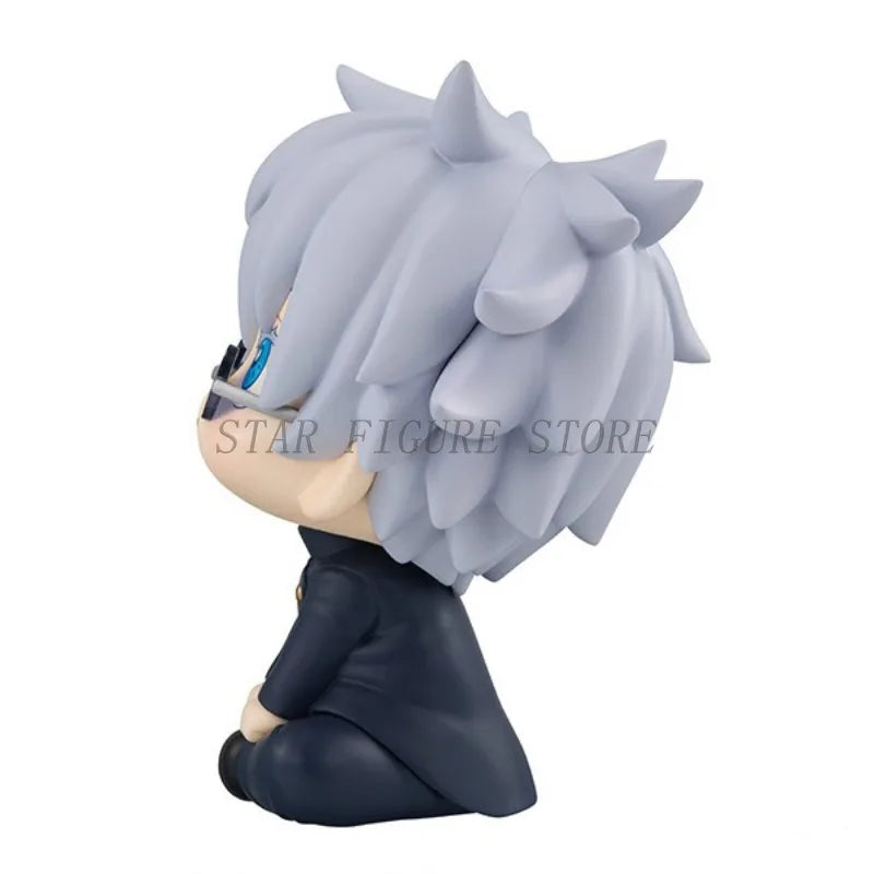 10cm Jujutsu Kaisen Action Figure Look Up Satoru Gojo Geto Suguru Figures Model Toys Q Version Anime LK Figurine PVC Collection