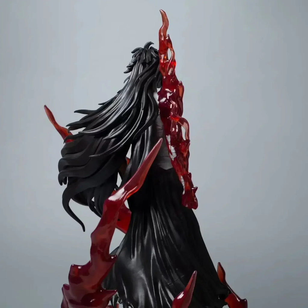 41cm Anime FigureBleach  Ichigo Kurosaki Getsuga Tenshou Model Dolls Figurine Action Figures Collection Decor Adult Kid Toy Gift