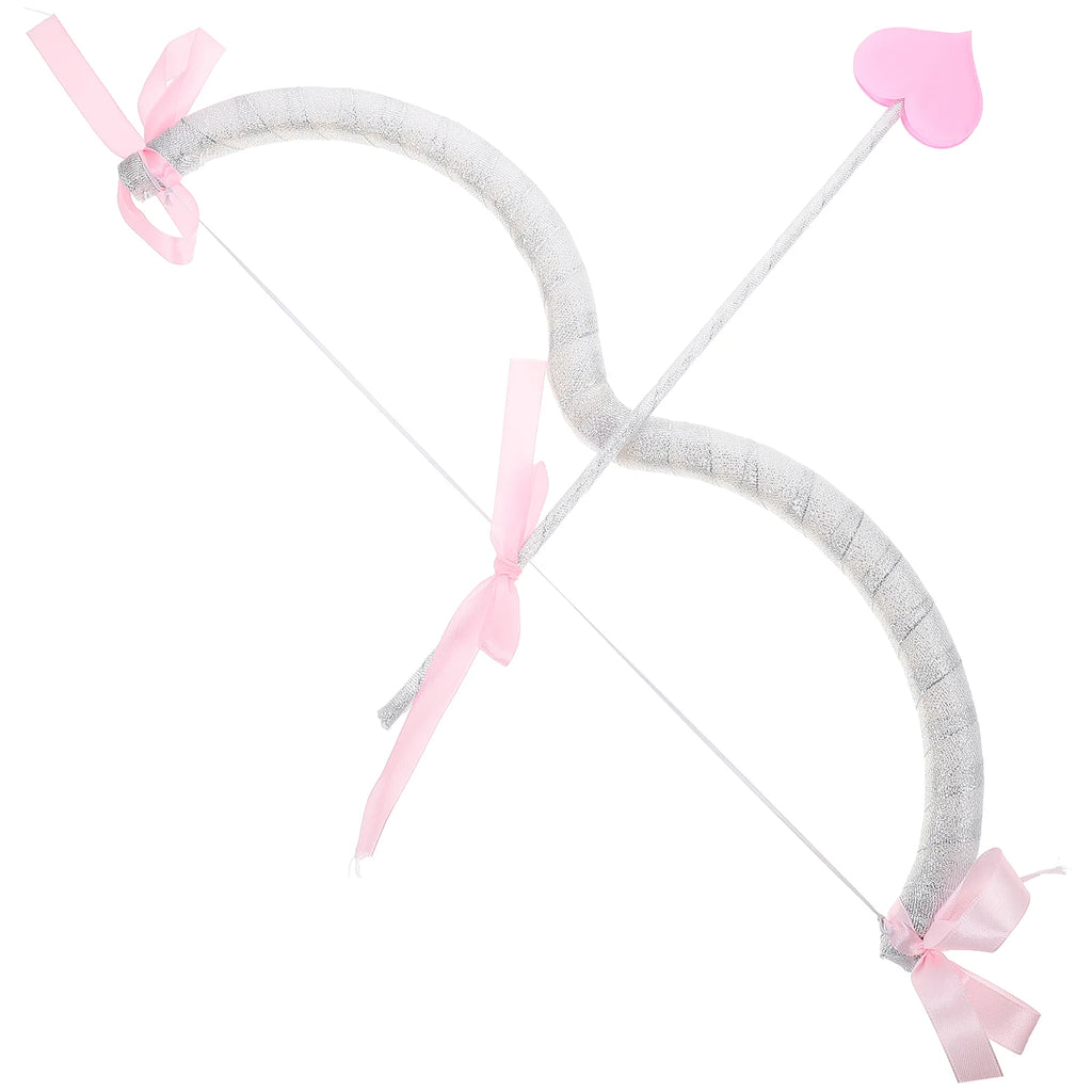 Cupid Bow Arrow Cosplay Costume Props Set Archery Toy Women Party Valentines Halloween Photography Propset Wedding Decorations