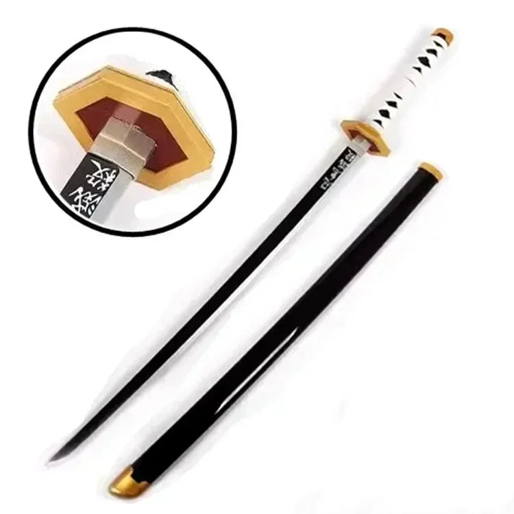 104cm Large Katana Schwert Wood Blade Sword Anime Cosplay Prop Ninja Knife Real Size Japanese Katana Original Samurai Sabre Gift