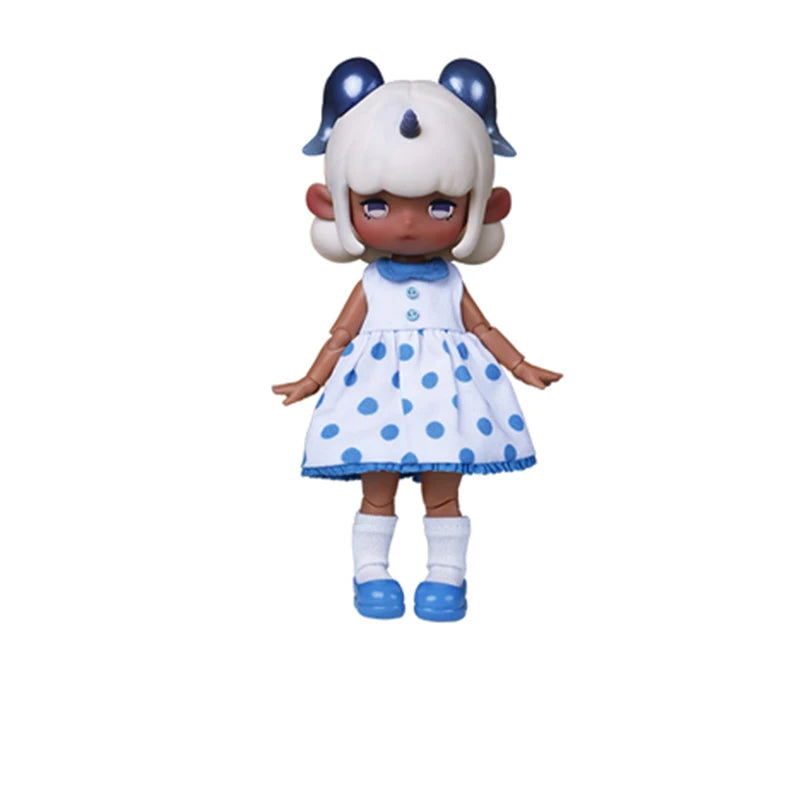 Penny Box Obtisu11 Dolls Blind Box Cute Elf Unicorn Bjd Joint Figures Mystery Box Anime Model Kawaii Surprise Toy for Kid Girl