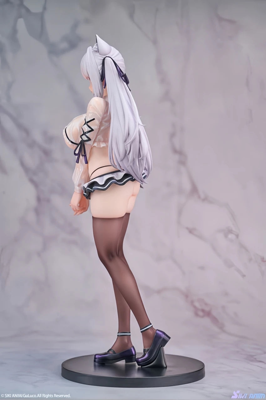 26CM Maxcute Hentai Alvina-chan Uniform Bunny Girl figure PVC Action Anime model Game statue Adult Collectible Doll toys gift