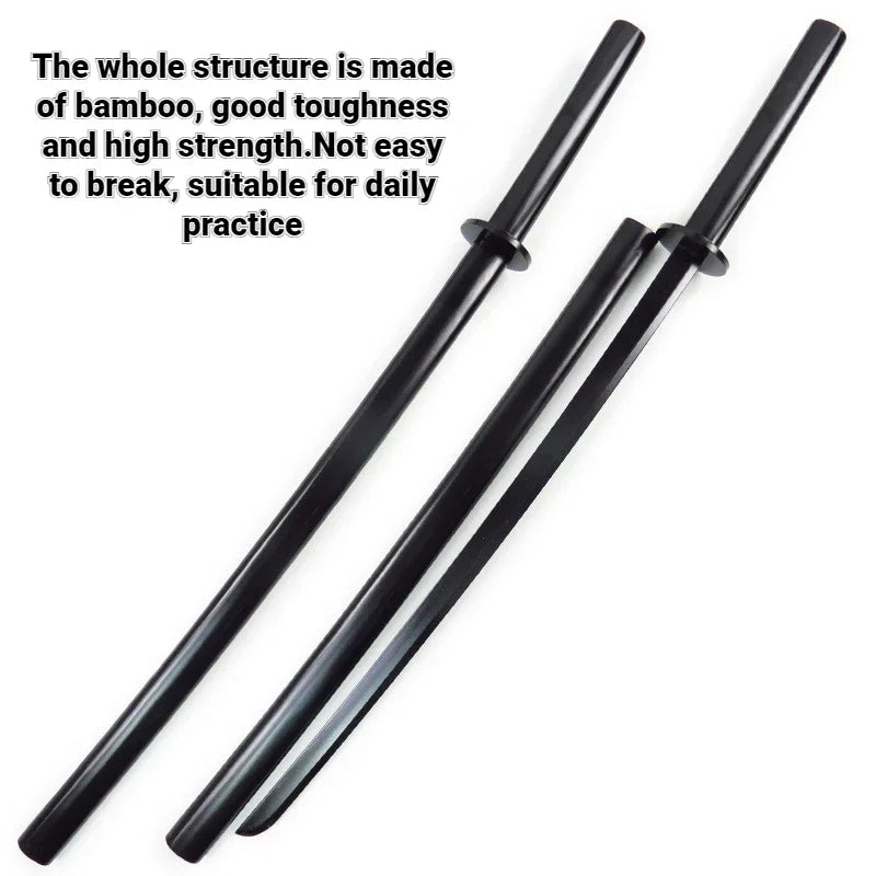 Japanese Katanas Wood Kendo Bamboo Knife Fighting Tools Training Sword Wushu Sports Entertainment Martial Arts Weapons Equipment