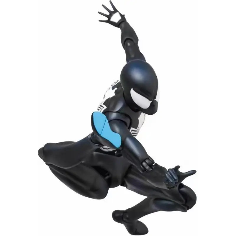 CT 1/12 The Amazing Spider-Man MAFEX 147 S.H.Figuarts Spider Man Venom symbiotic Black Suit Anime  Action Figures 6" Model Toy