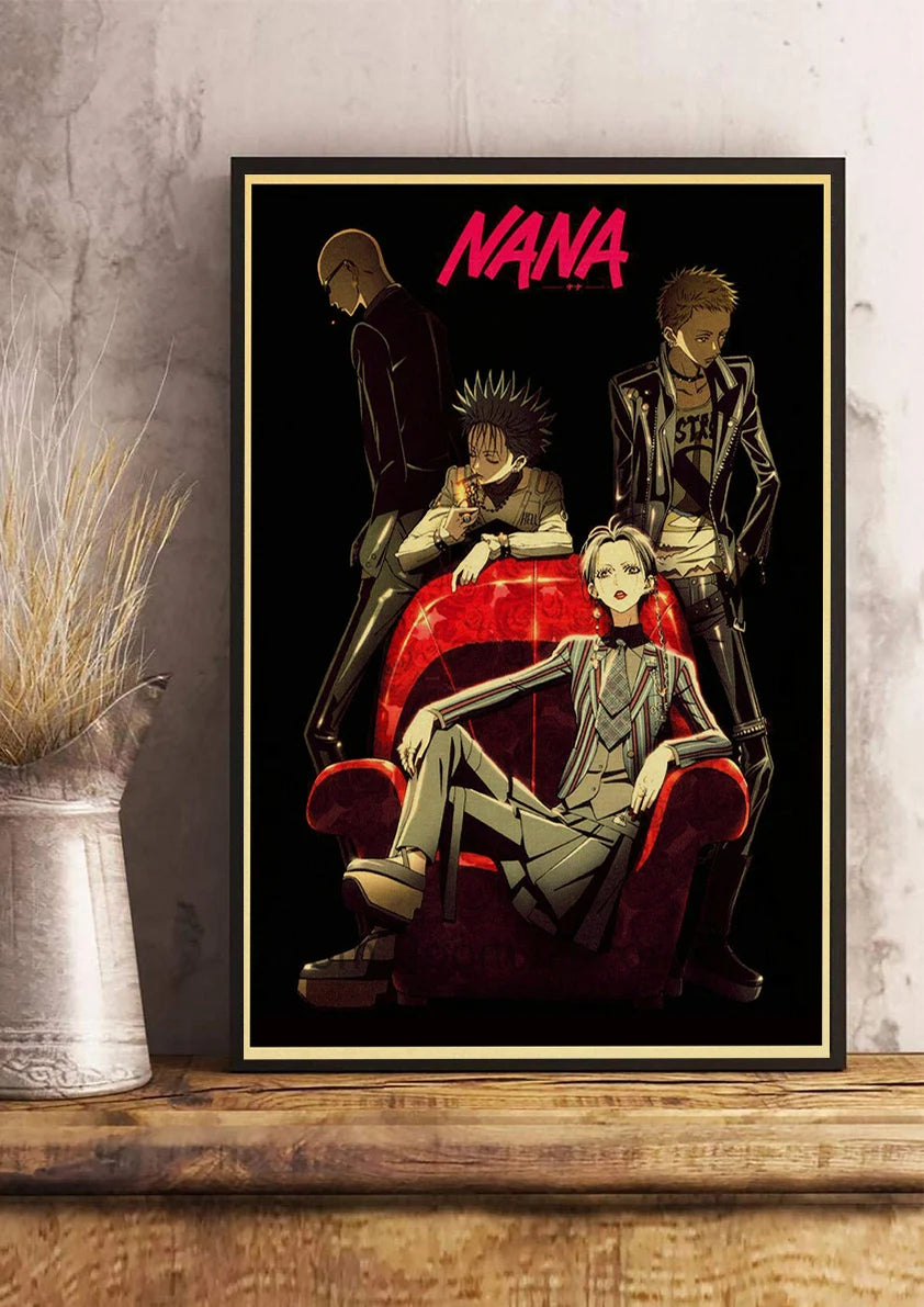 NANA Retro Kraft Poster
