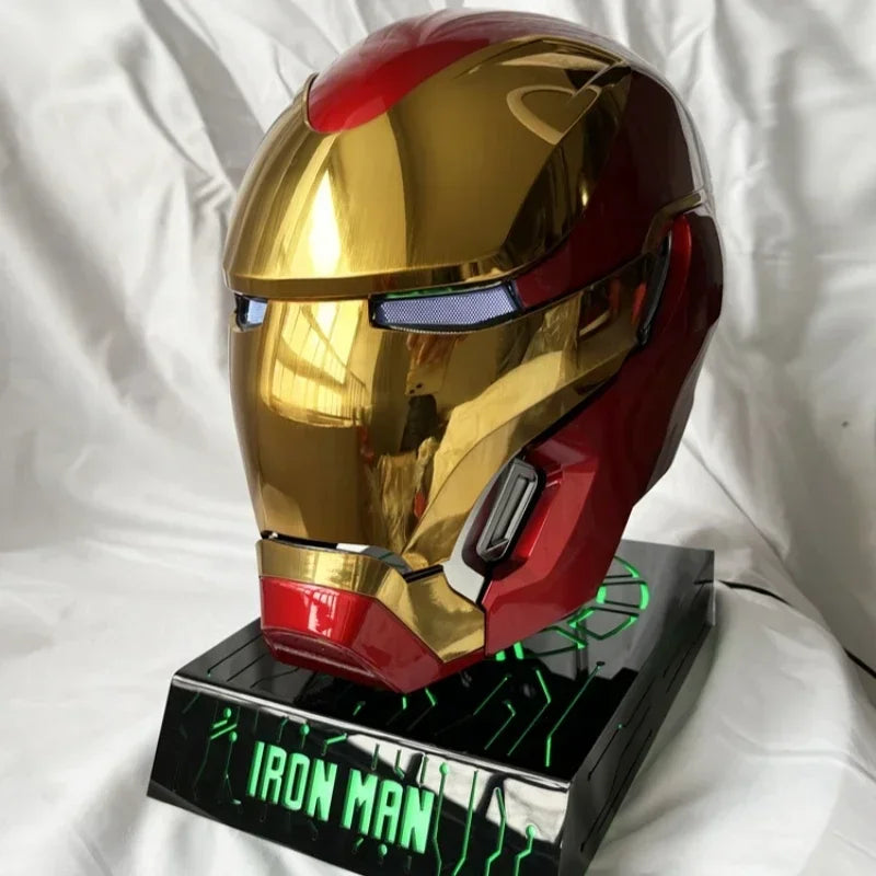 1:1 Iron Man Mk50 Mk17helmet Wearable Voice-Activated Deformation Helmet Around Marvel Animation Derivatives Model Toy Gift