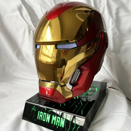 1:1 Iron Man Mk50 Mk17helmet Wearable Voice-Activated Deformation Helmet Around Marvel Animation Derivatives Model Toy Gift