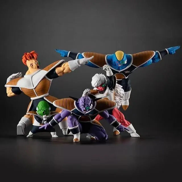 7-20cm Anime Dragon Ball Z Figure Ginyu Force Jeice Frieza Figure PVC Action Figures Collection Model Toys Gifts